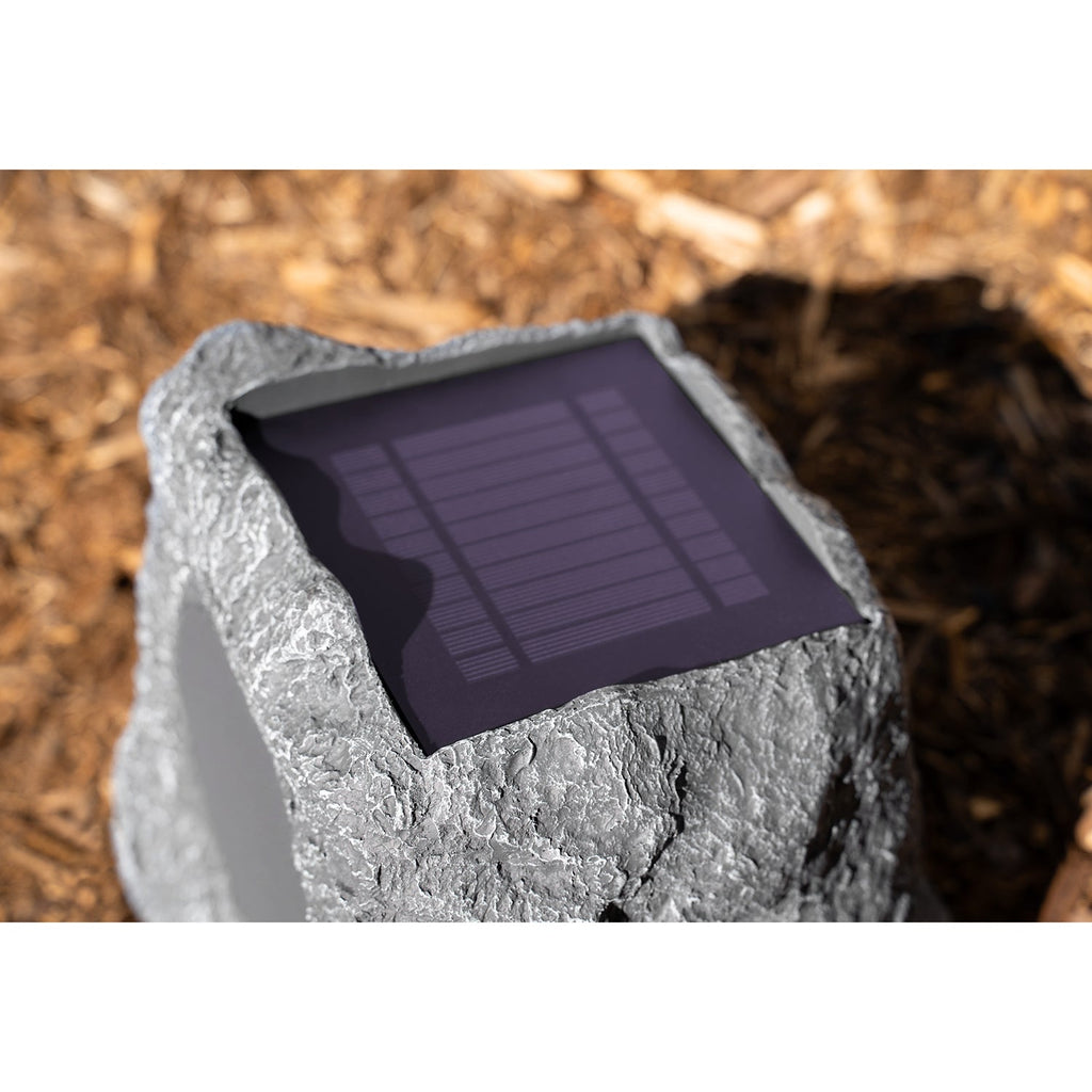 Solar Charging Bluetooth® Outdoor Rock Speakers