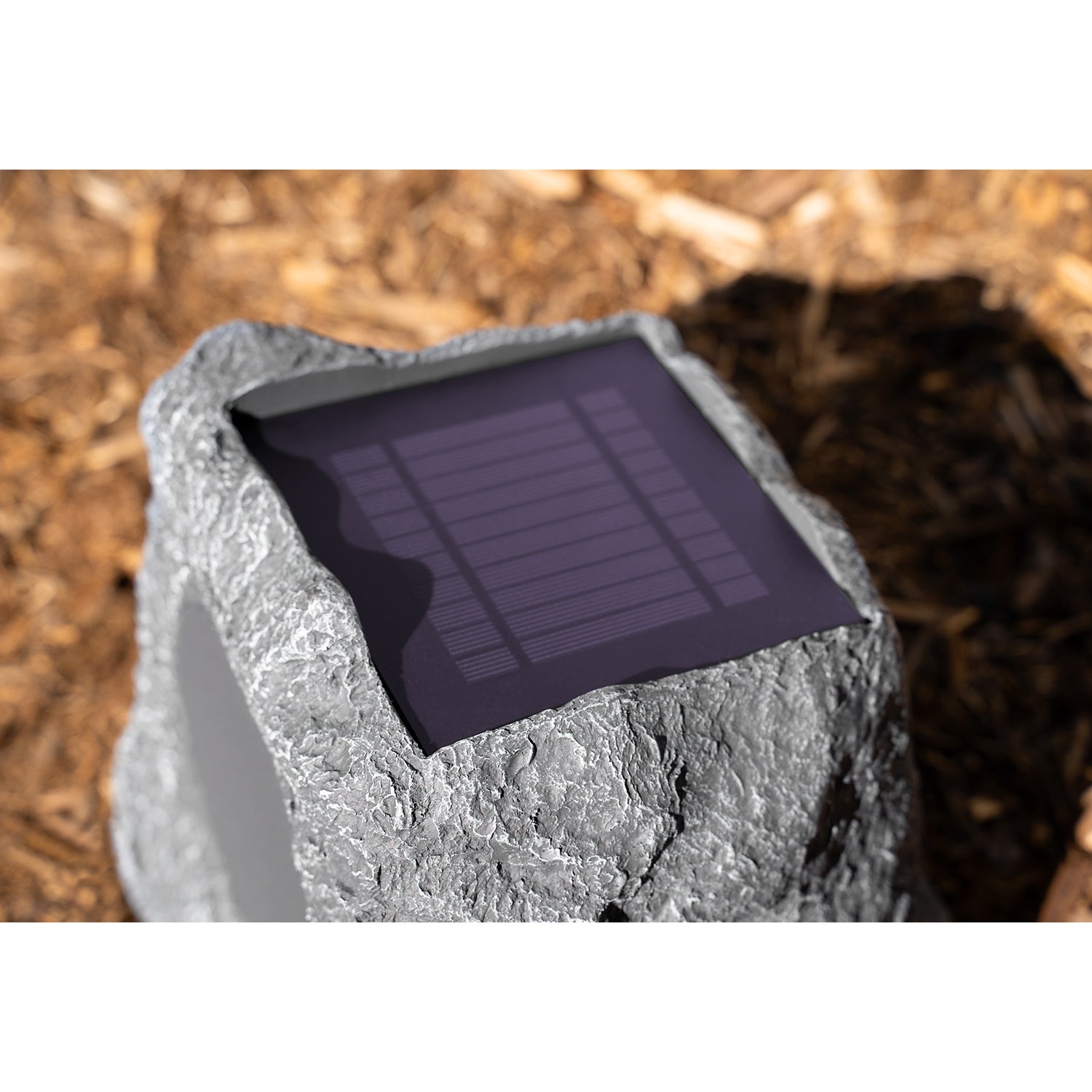 Solar Charging Bluetooth® Outdoor Rock Speakers