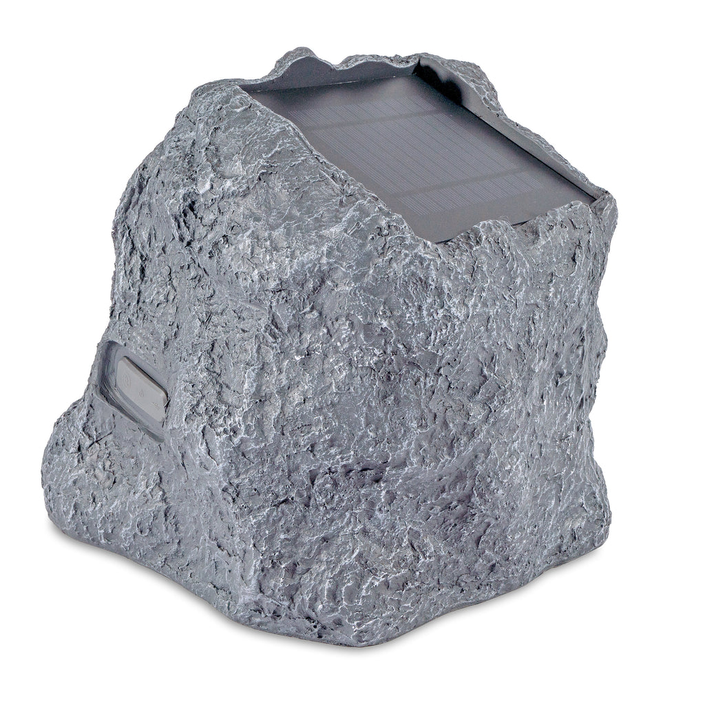 Solar Charging Bluetooth® Outdoor Rock Speakers