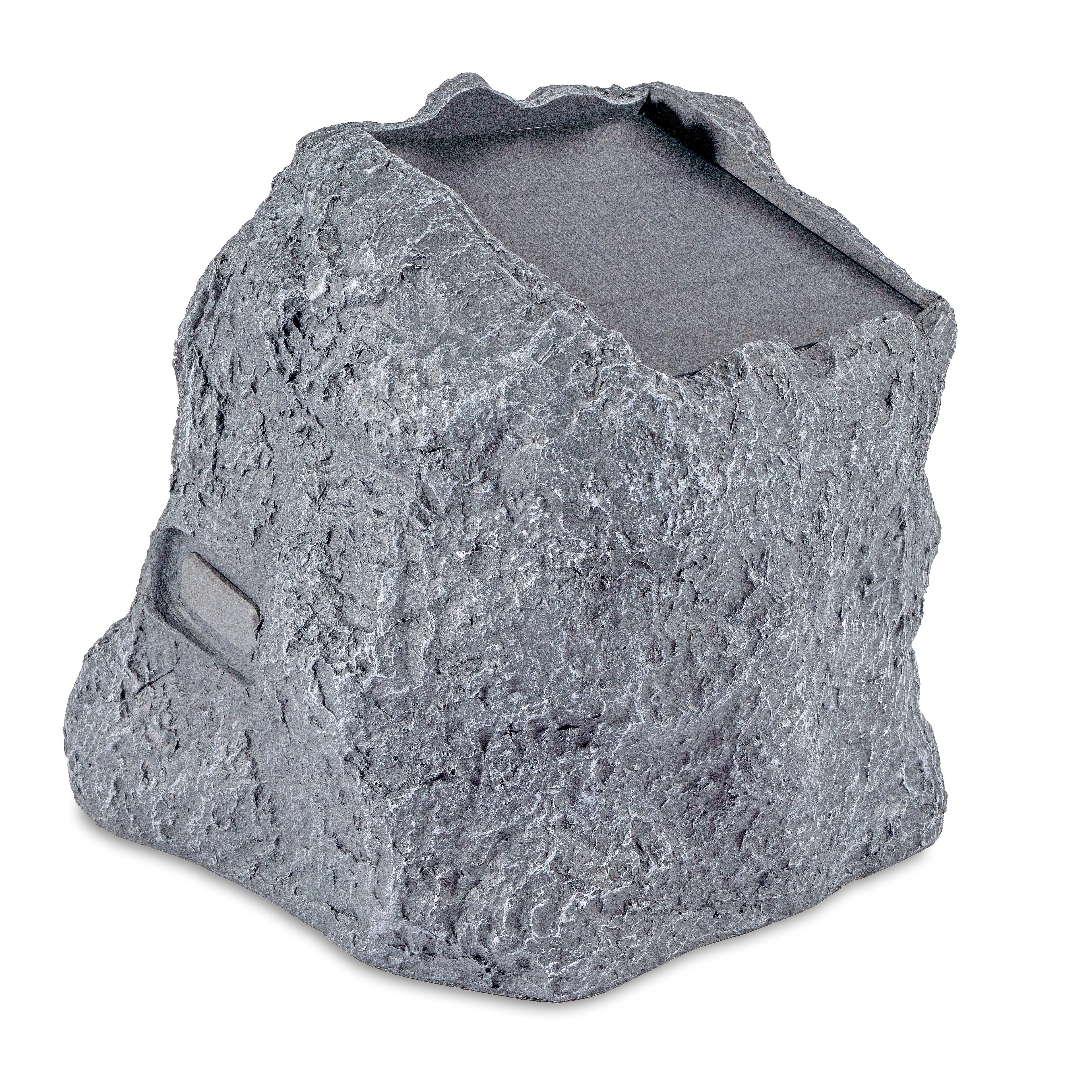 Solar Charging Bluetooth® Outdoor Rock Speakers