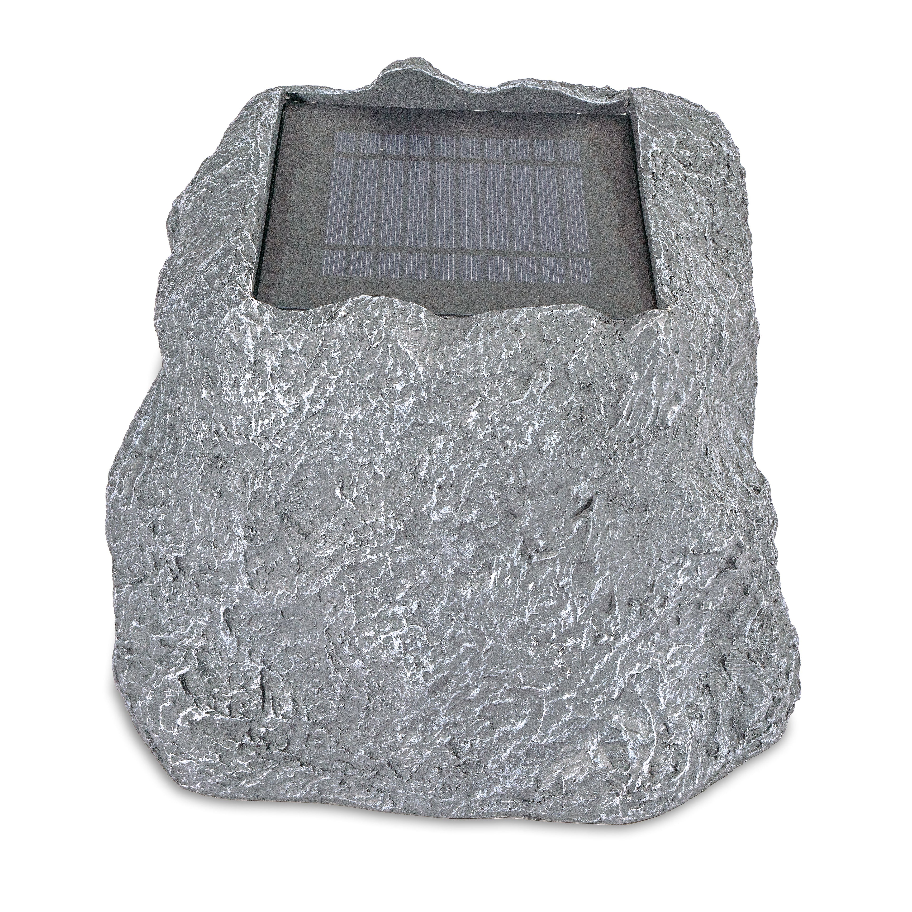 Solar Charging Bluetooth® Outdoor Rock Speakers