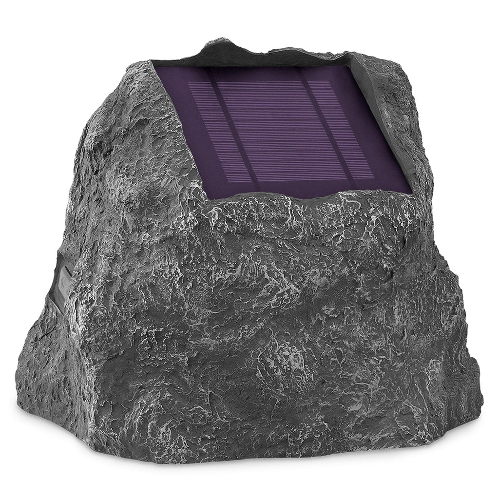 Solar Charging Bluetooth® Outdoor Rock Speakers