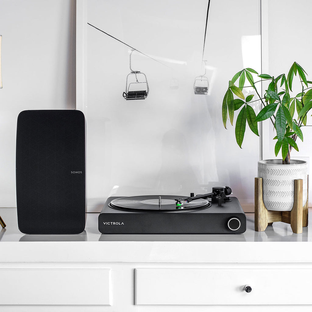 Stream Onyx WiFi and Bluetooth Turntable (Works with Sonos) - Refurbished