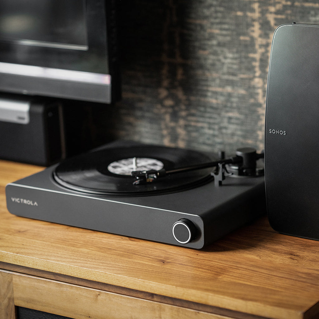 Stream Onyx WiFi and Bluetooth Turntable (Works with Sonos) - Refurbished