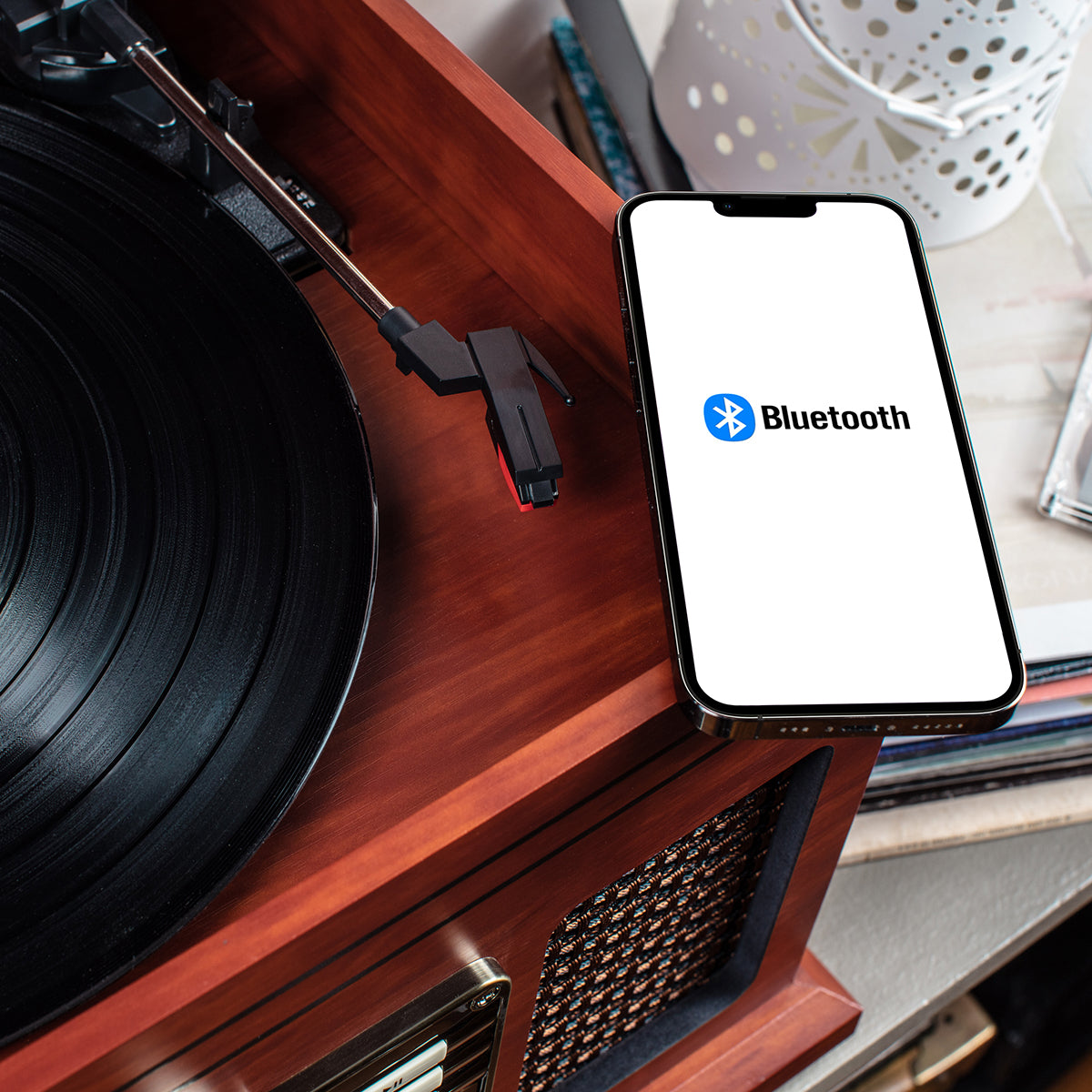 Quincy 6-in-1 Nostalgic Record Player