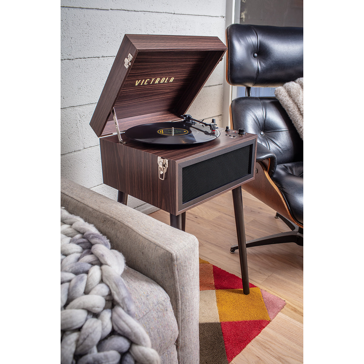 Liberty Record Player with Stand
