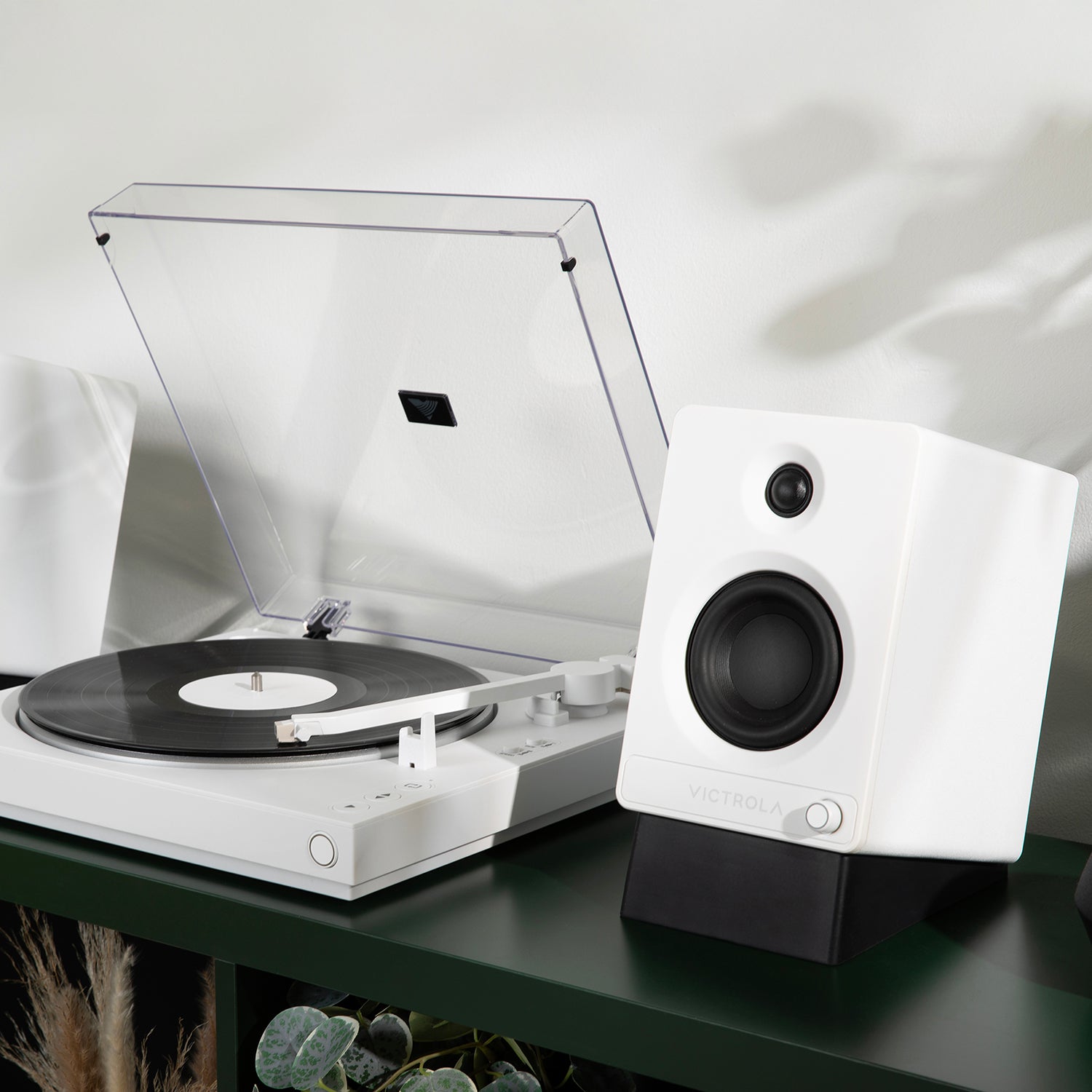 Angled Bookshelf Speaker Stands - Pair