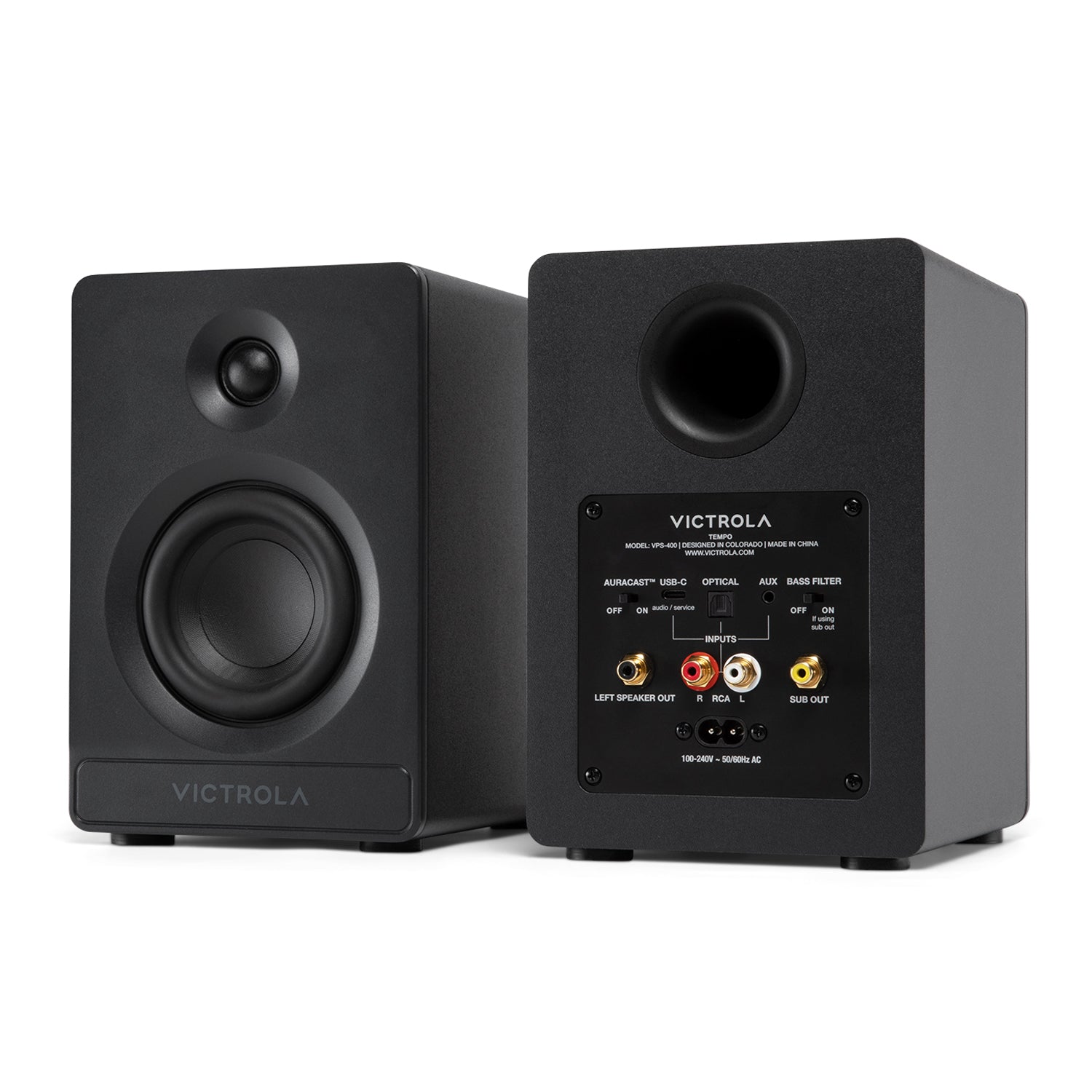 Tempo Bluetooth Bookshelf Speakers
