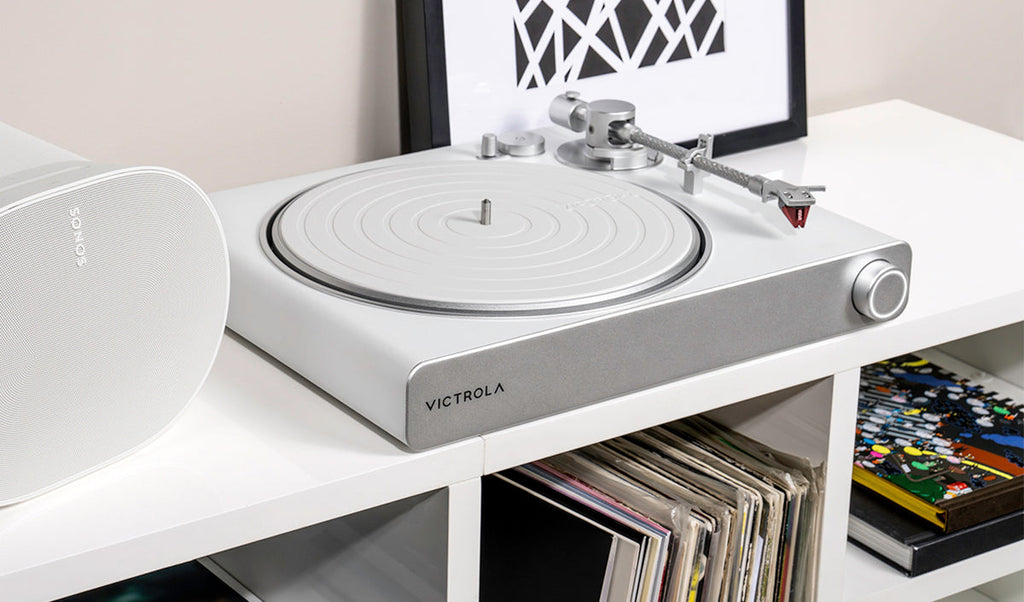 Stream Pearl WiFi and Bluetooth Turntable (Works with Sonos) - Refurbished