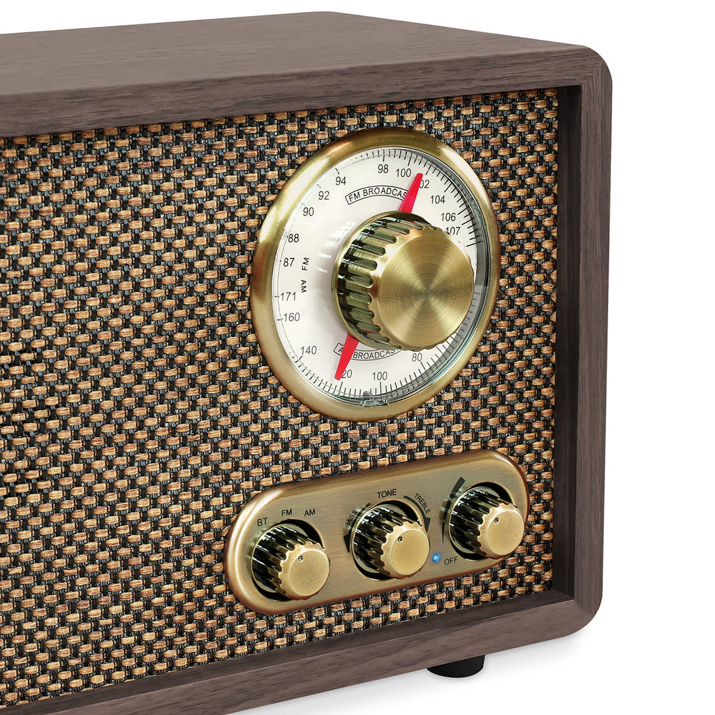 Willow Retro Wood Radio