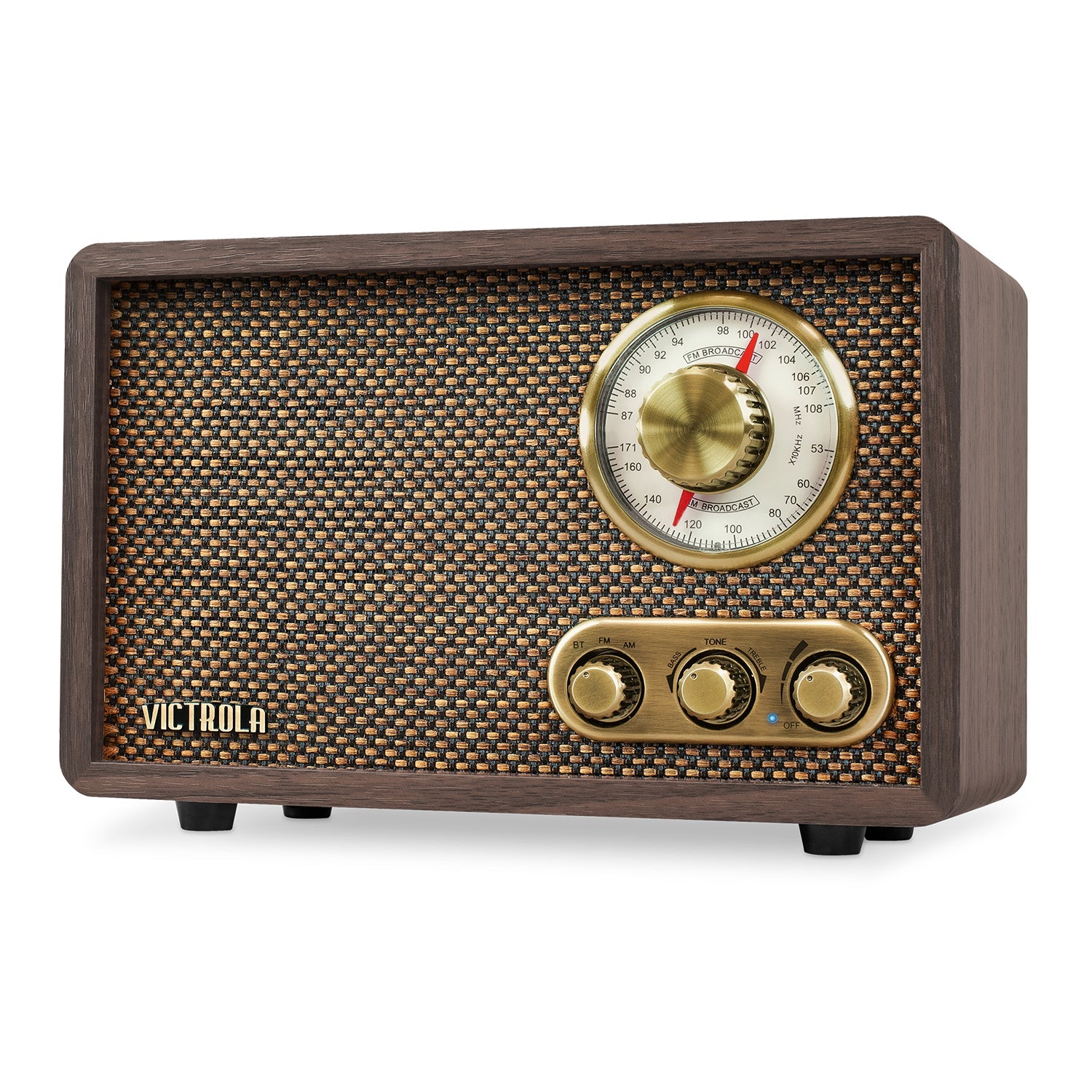 Willow Retro Wood Radio