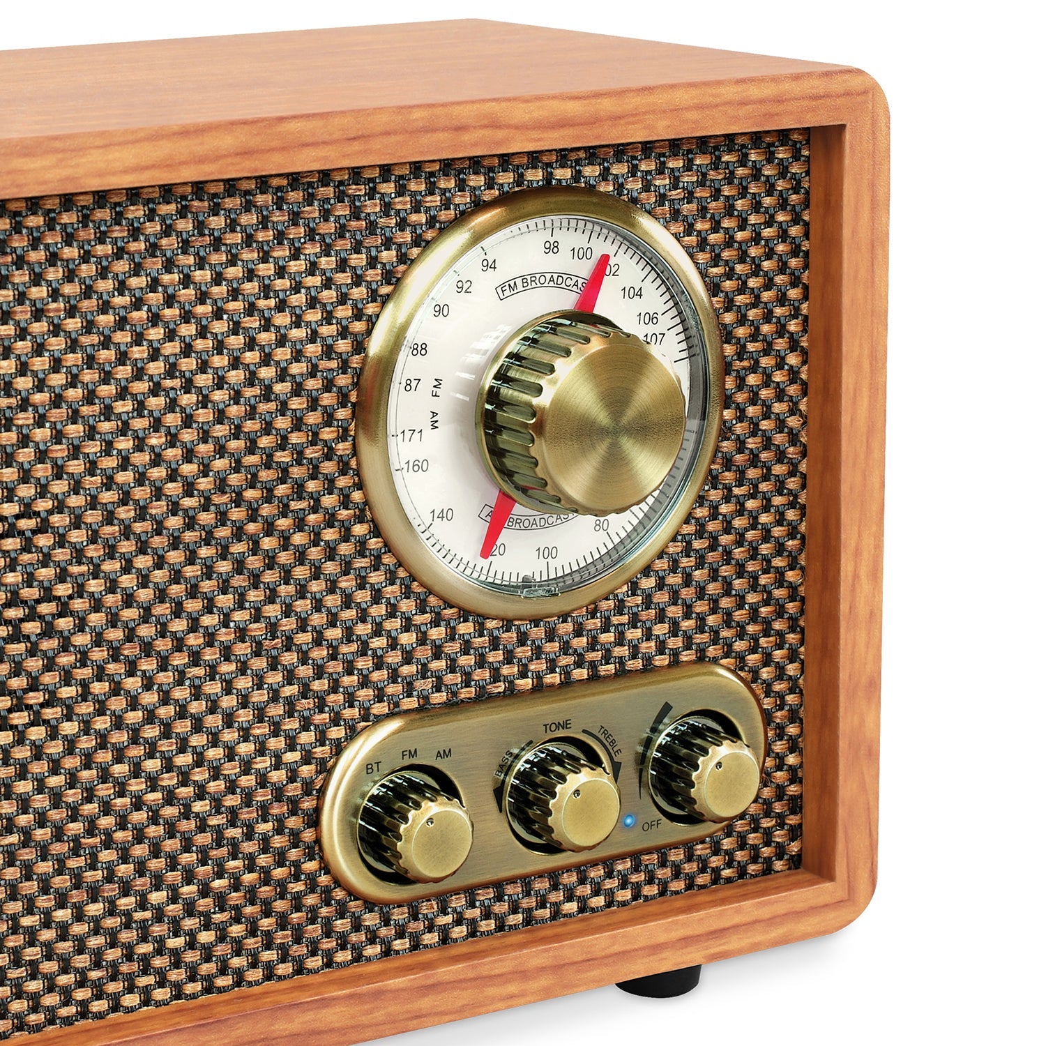 Willow Retro Wood Radio