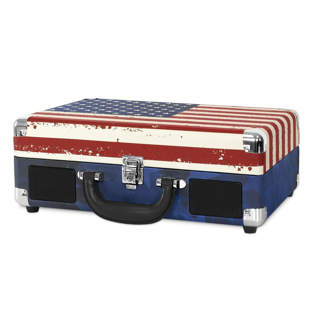 Journey Suitcase Record Player - US Flag