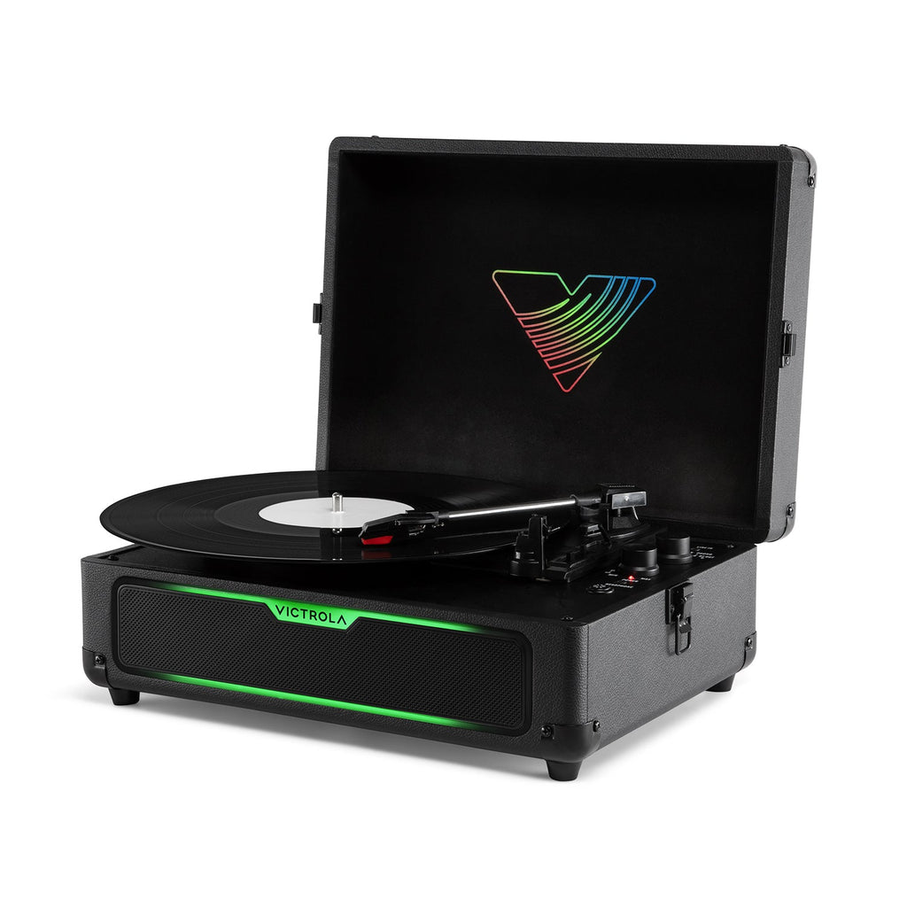 Journey Glow Illuminated Suitcase Record Player