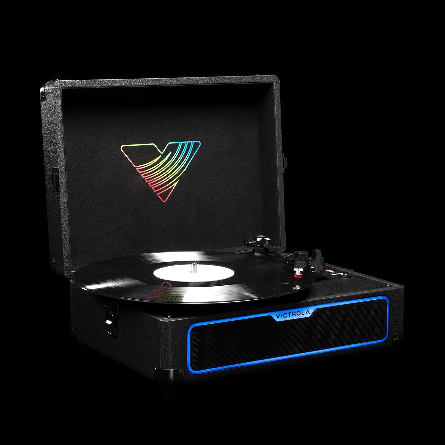 Journey Glow Illuminated Suitcase Record Player
