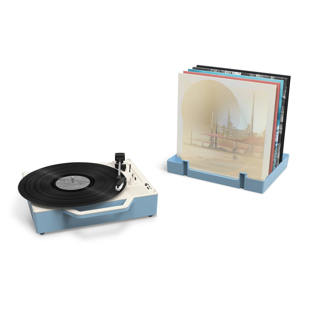 Re-Spin Suitcase Record Player - Blue