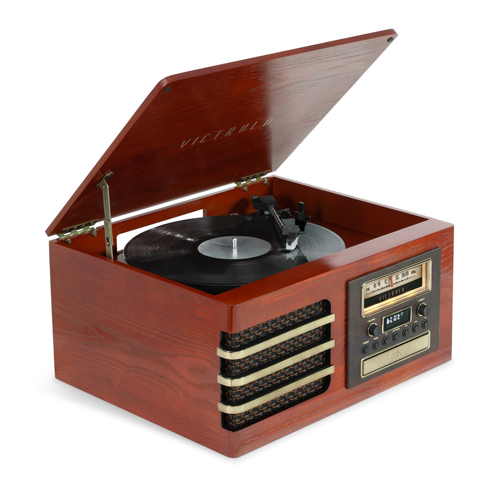 Ellington Vintage Wood Record Player