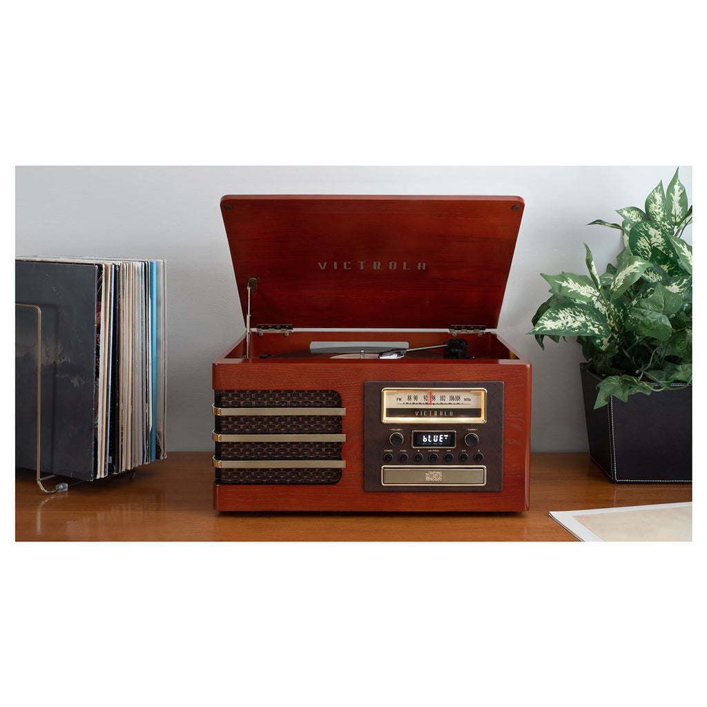 Ellington Vintage Wood Record Player