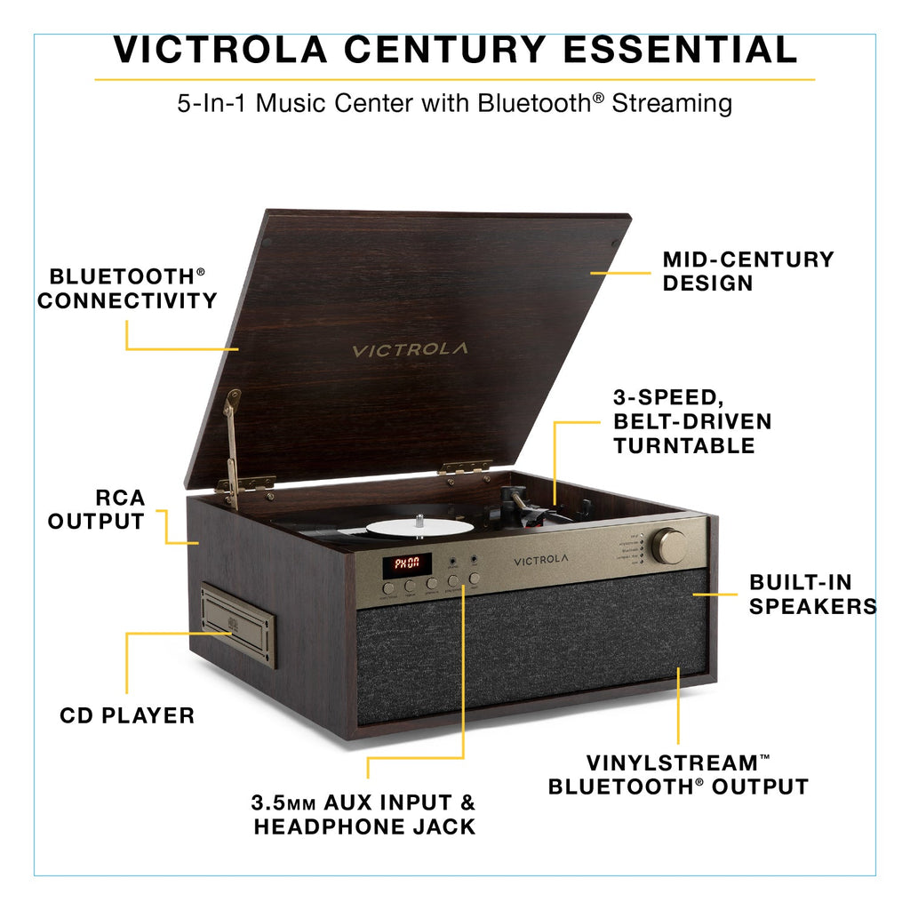 Century Essential Record Player
