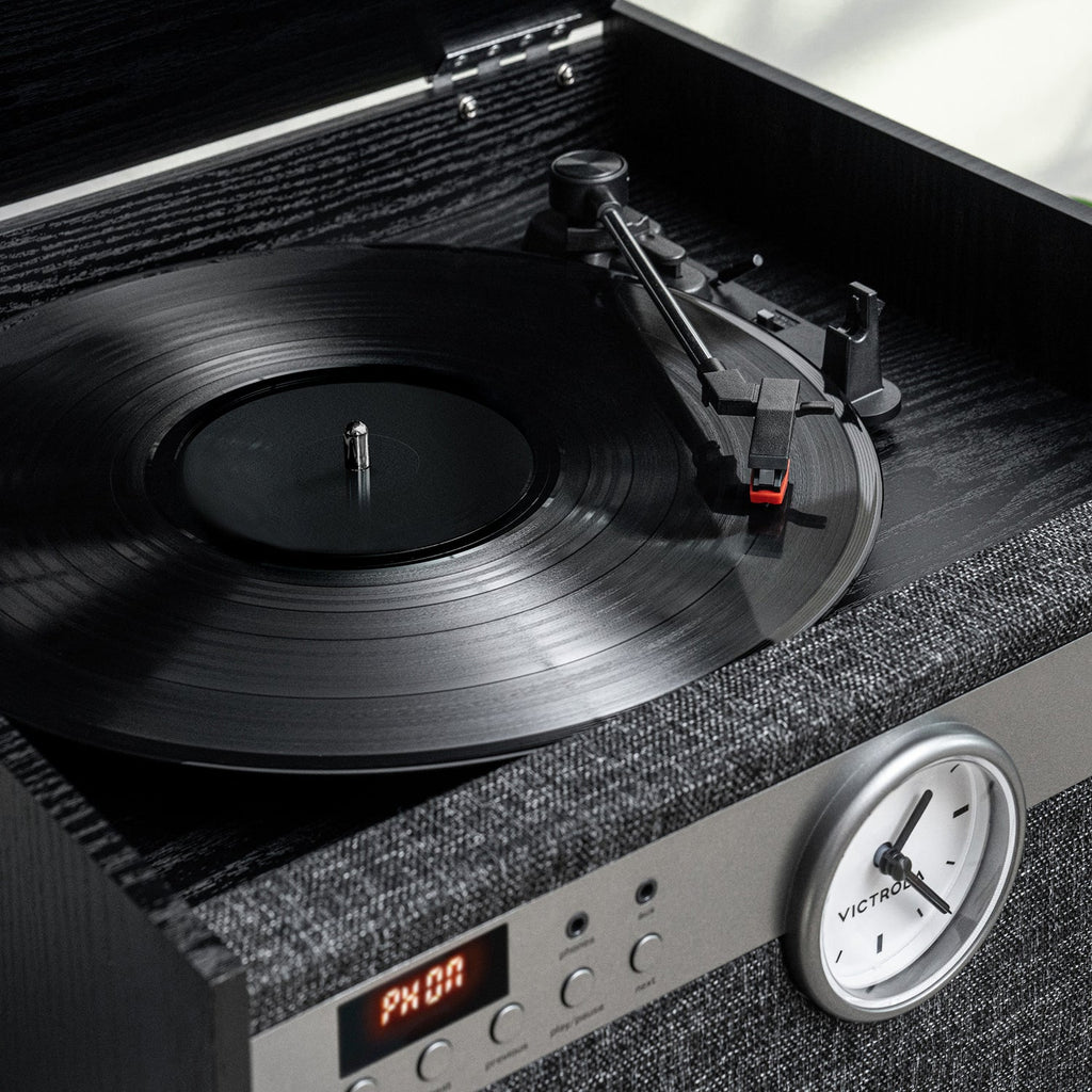 Century Signature+ 6-in-1 Wood Record Player