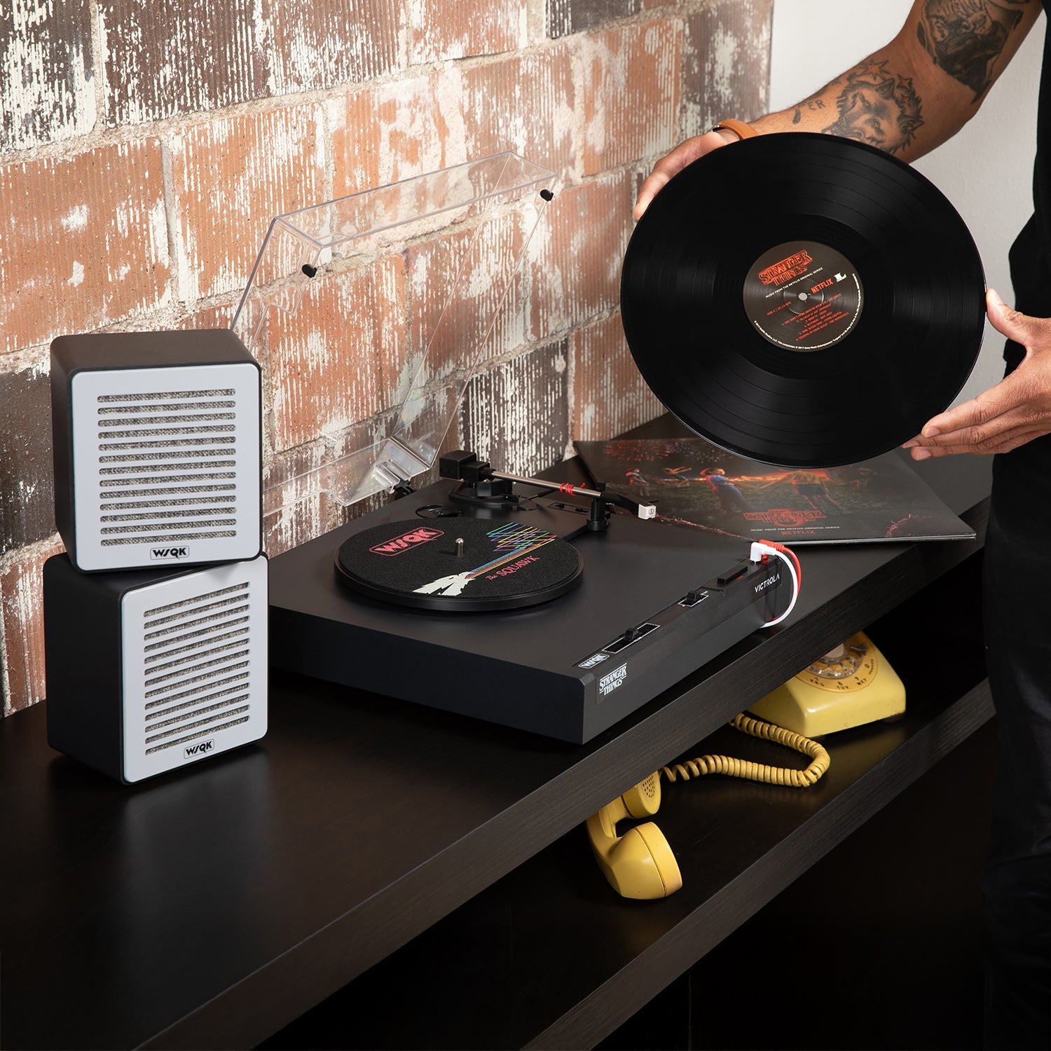 Stranger Things WSQK Record Player