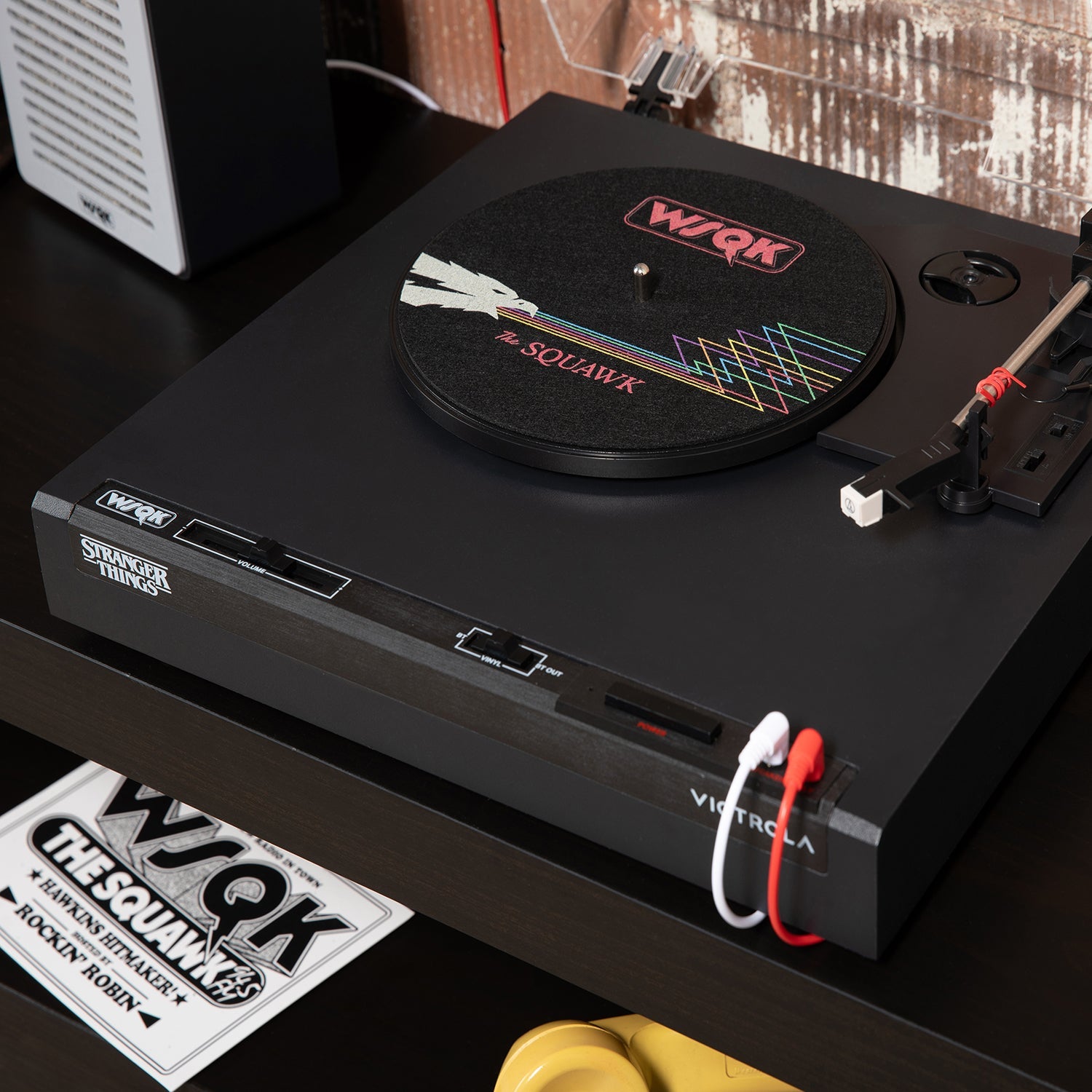 Stranger Things WSQK Record Player