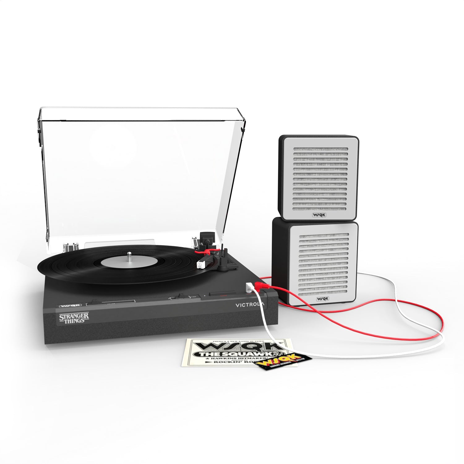 Stranger Things WSQK Record Player