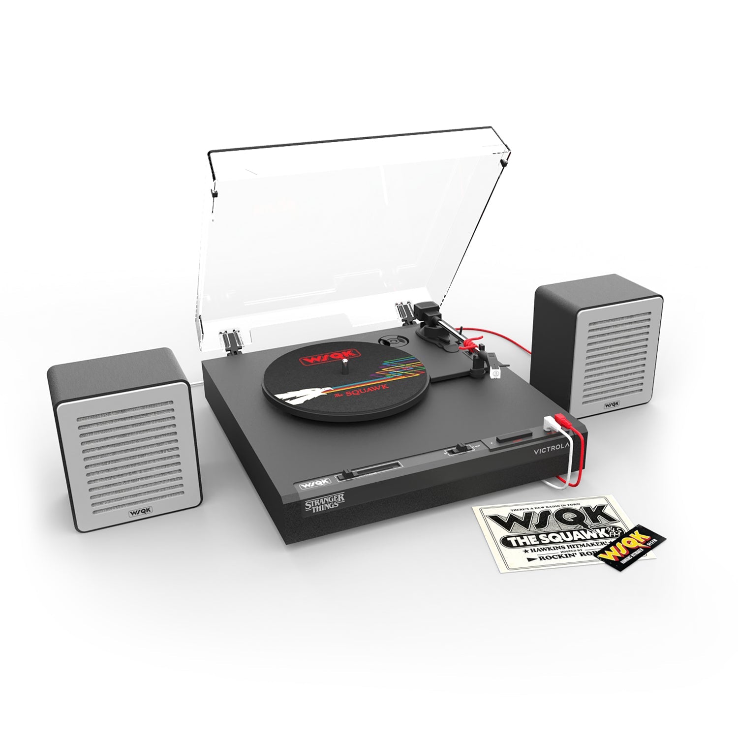 Stranger Things WSQK Record Player